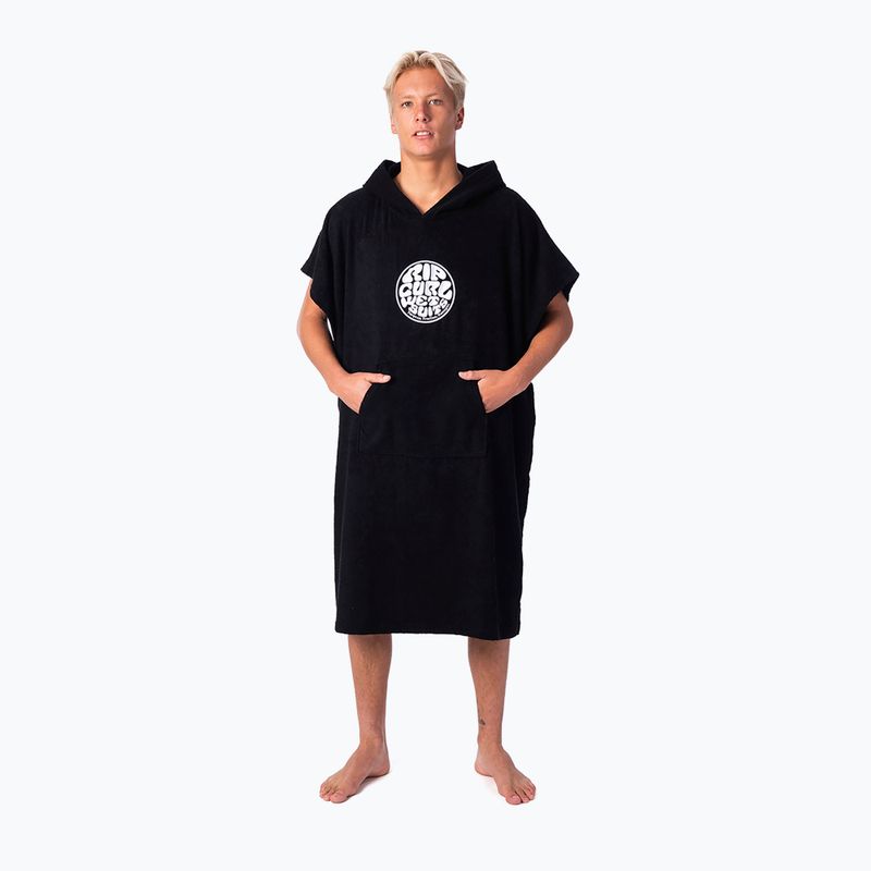 Rip Curl Icons men's poncho black CTWCE1 3