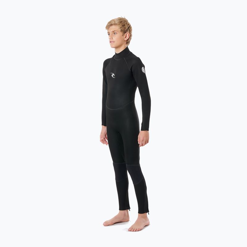 Rip Curl Freelite 3/2 mm children's swimming foam black WF203J