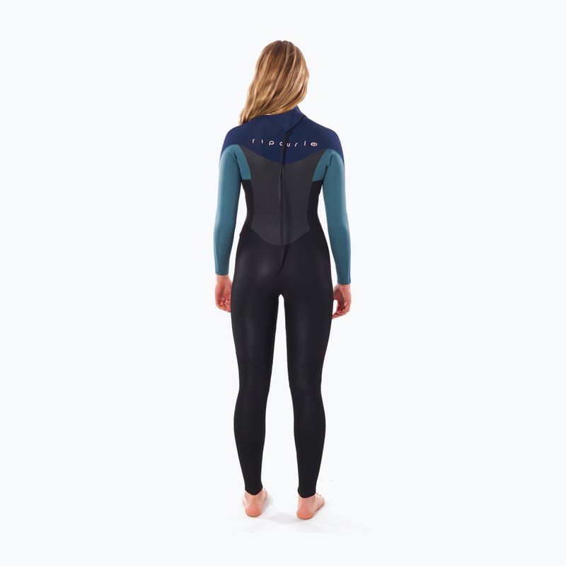 Women's Rip Curl Omega 4/3mm Swim Foam Black WSM9CW 3