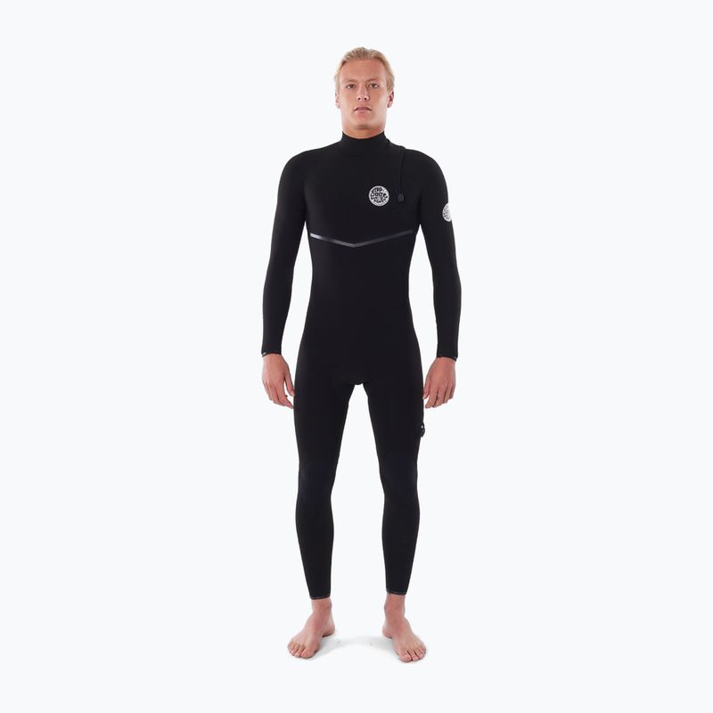 Men's Rip Curl E Bomb 4/3mm Swim Foam Black WSMYQE 8