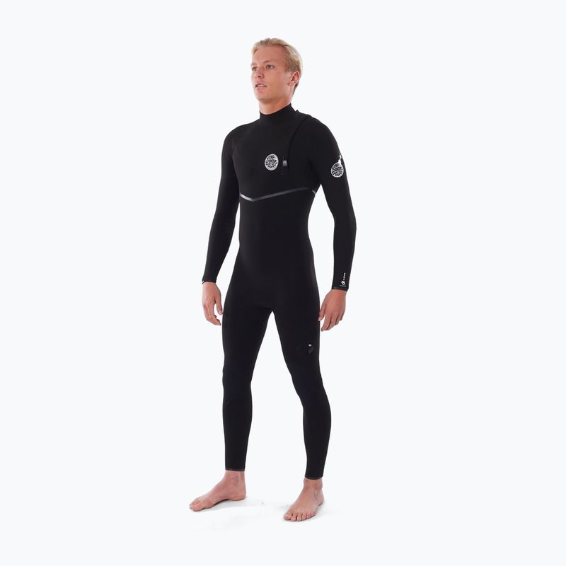 Men's Rip Curl E Bomb 4/3mm Swim Foam Black WSMYQE 9