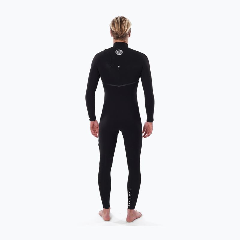 Men's Rip Curl E Bomb 4/3mm Swim Foam Black WSMYQE 10