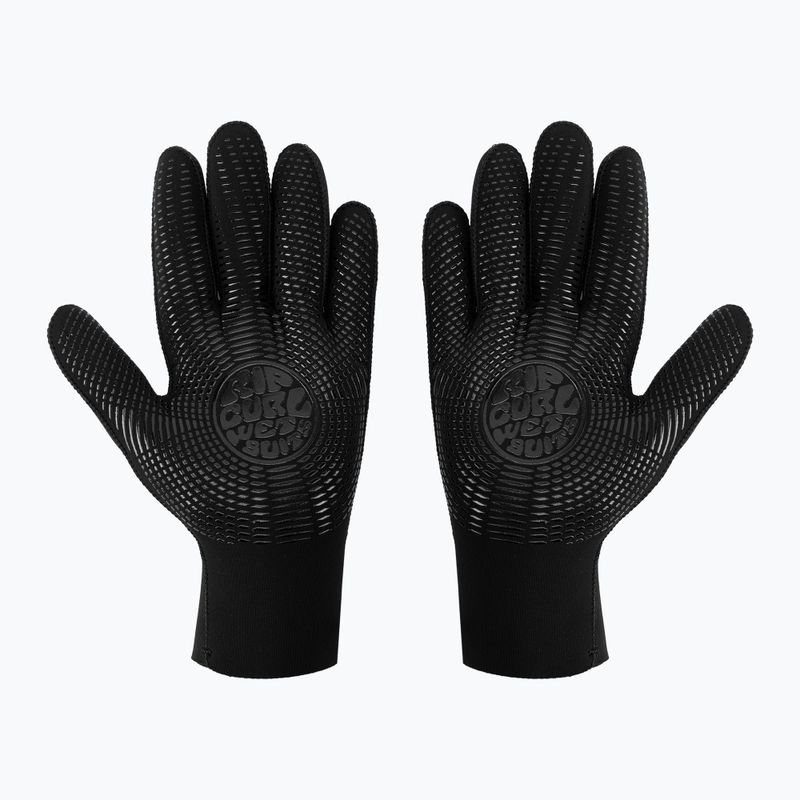 Rip Curl Dawn Patrol neoprene gloves 3mm 90 black WGLYBM 2