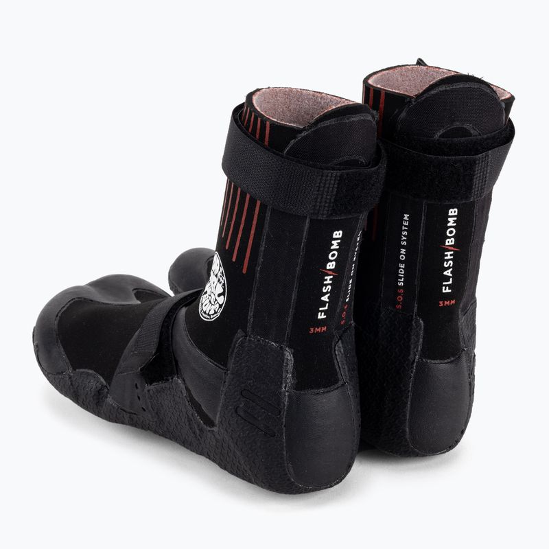 Rip Curl Flashbomb Hid.Split/Toe 90 3mm neoprene shoes black WBOYHF 3