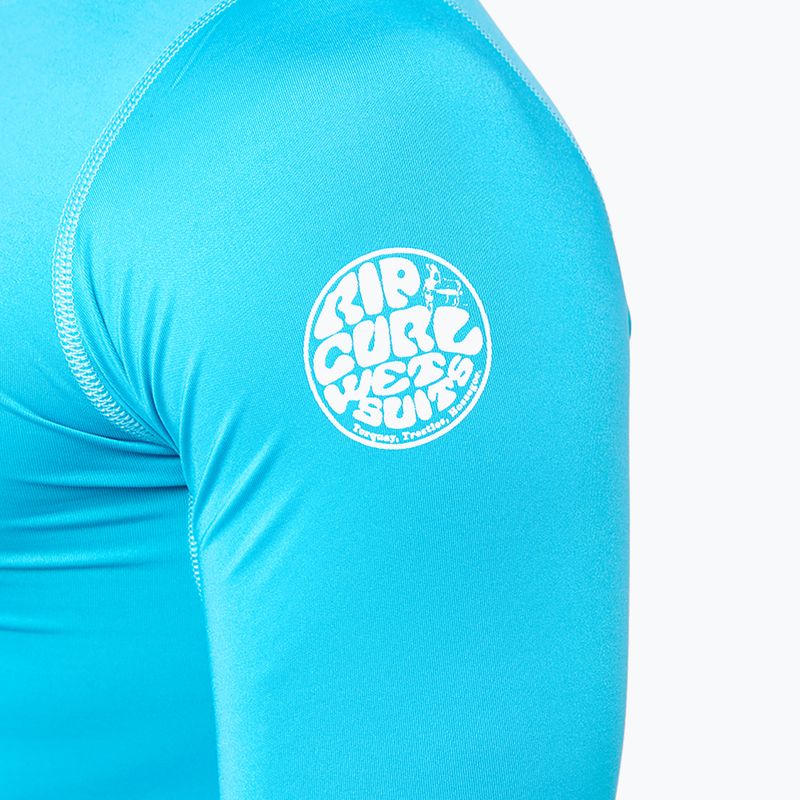 Rip Curl Corps men's swim shirt blue WLE3KM 4