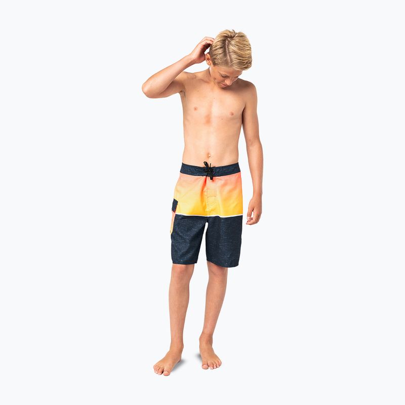 Rip Curl Dawn Patrol children's swim shorts navy blue KBOPG9 2