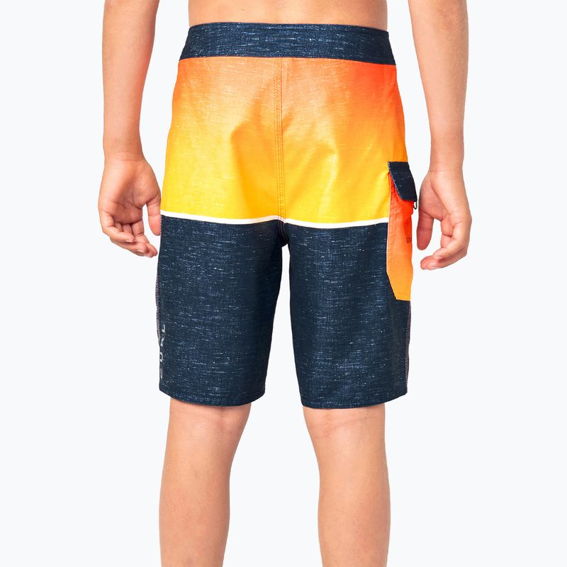 Rip Curl Dawn Patrol children's swim shorts navy blue KBOPG9 3