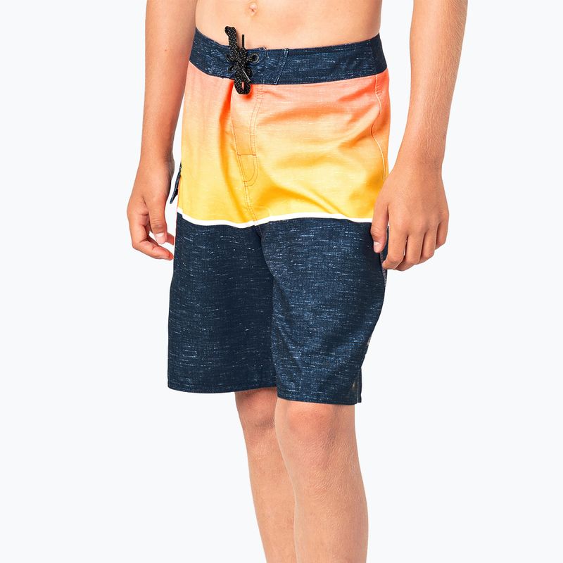 Rip Curl Dawn Patrol children's swim shorts navy blue KBOPG9 5