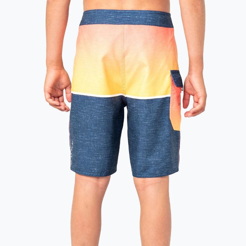 Rip Curl Dawn Patrol children's swim shorts navy blue KBOPG9 7