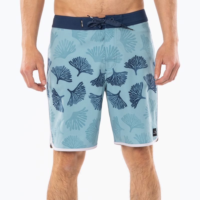 Rip Curl men's Mirage Owen Saltwater Culture 19" dark teal swim shorts