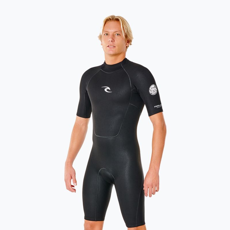 Rip Curl Freelite 2 mm men's swimming wetsuit black WFPOSM