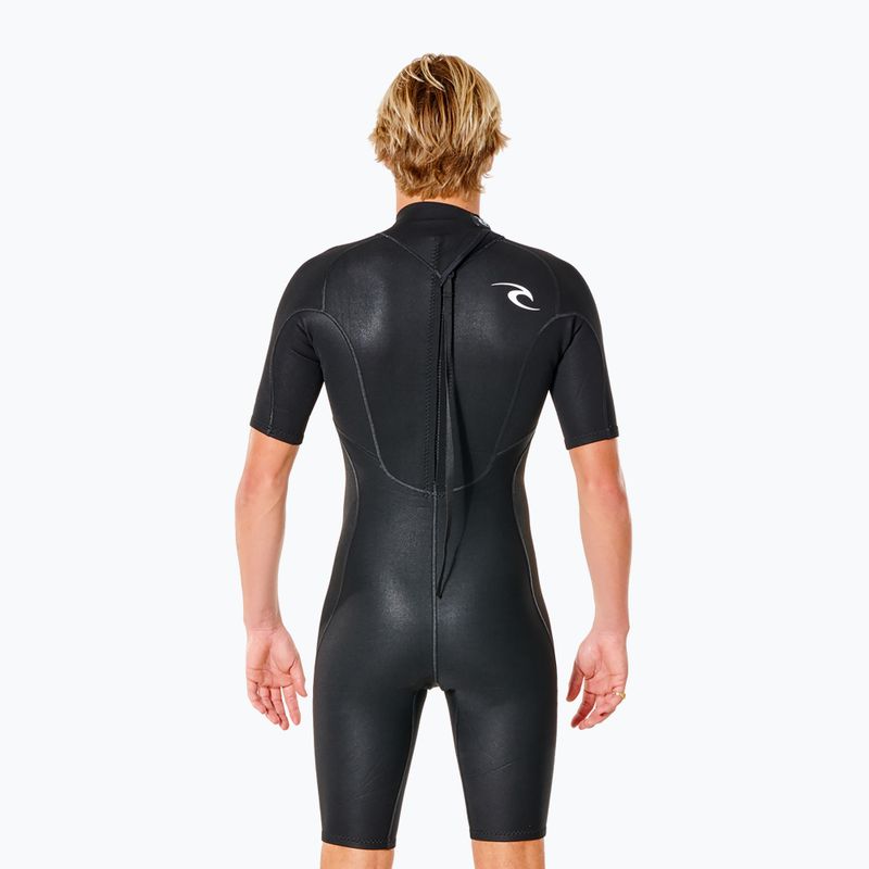 Rip Curl Freelite 2 mm men's swimming wetsuit black WFPOSM 2