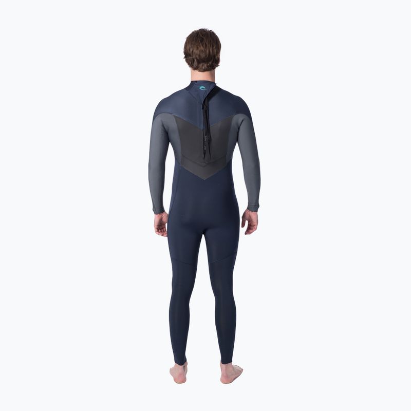 Rip Curl Dawn Patrol men's 4/3 mm navy blue swimming foam WSM9EM 2
