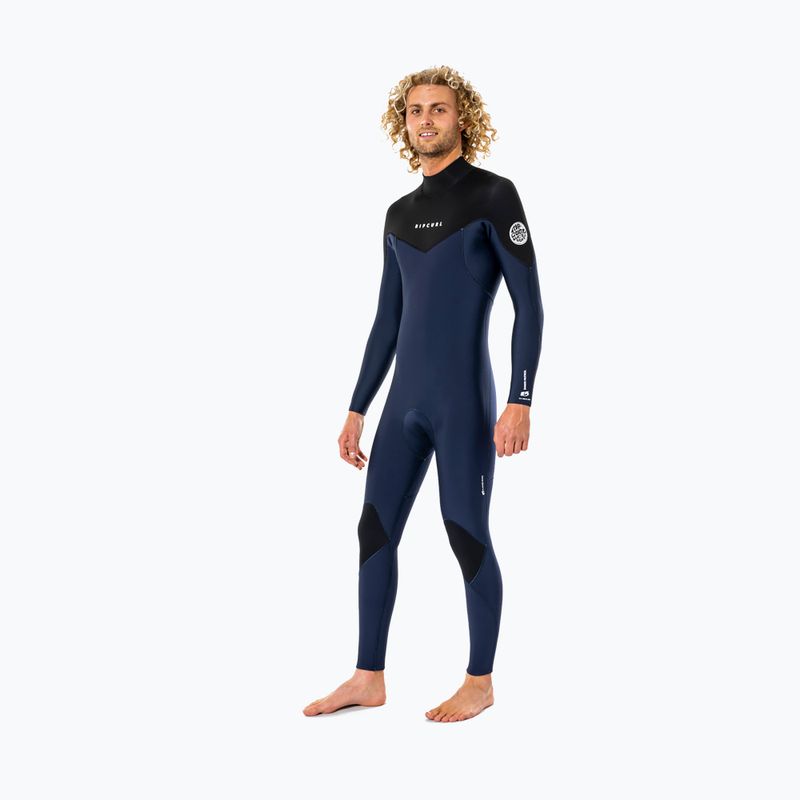 Rip Curl Dawn Patrol men's 3/2 mm navy blue swimsuit WSM9DM