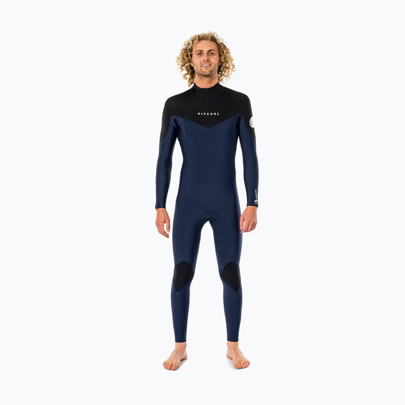 Rip Curl Dawn Patrol men's 3/2 mm navy blue swimsuit WSM9DM 3