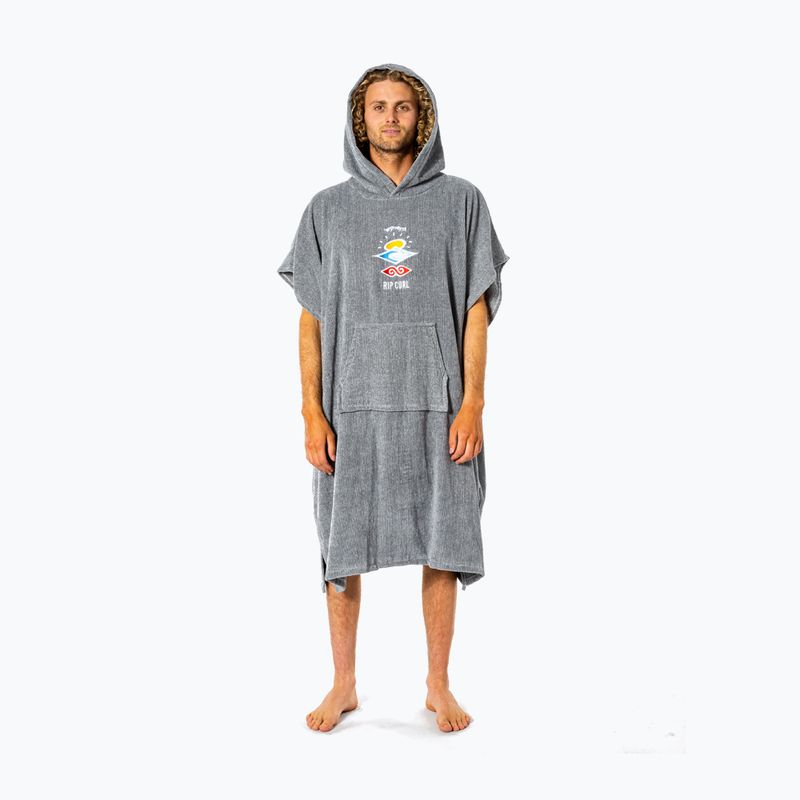 Rip Curl Icons grey men's poncho CTWCE1 7
