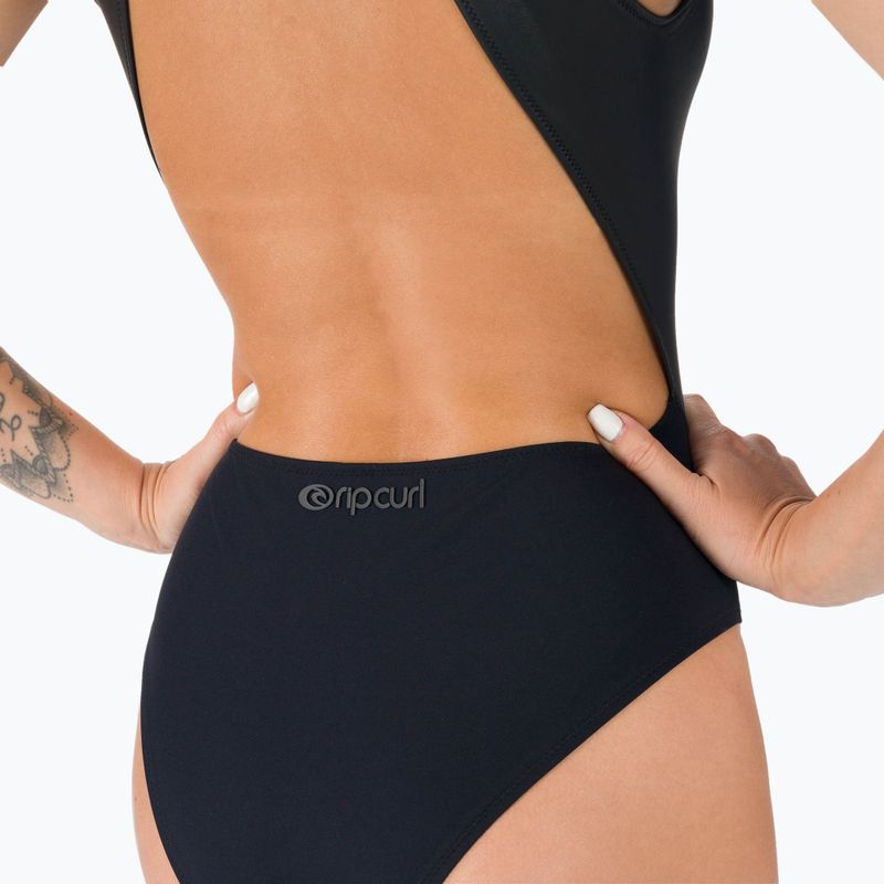 Rip Curl Mirage Ultimate women's one-piece swimsuit black GSISR9 5