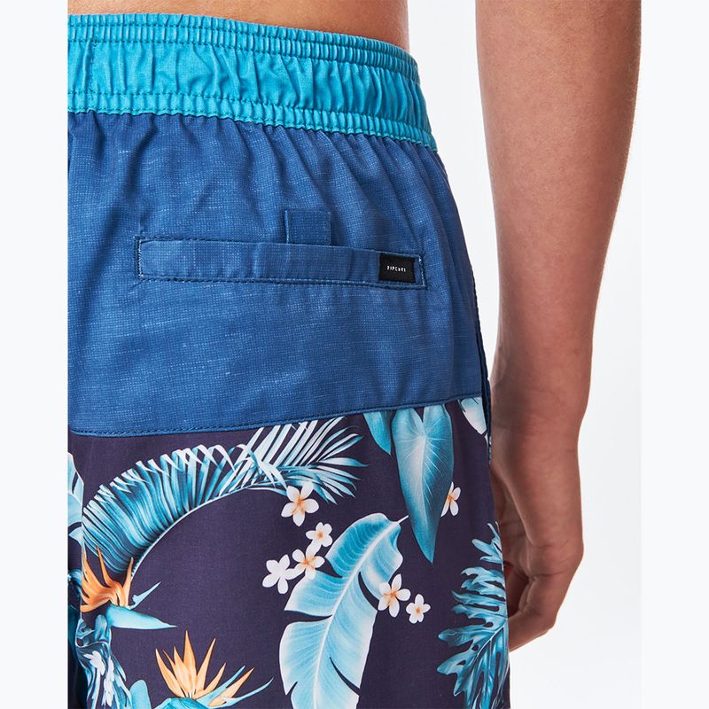 Rip Curl children's swim shorts Undertow Semi-Elasticated blue KBOGS4 6
