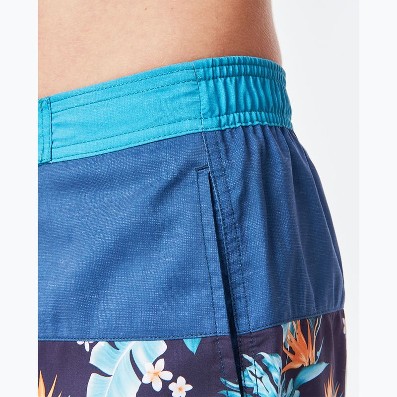 Rip Curl children's swim shorts Undertow Semi-Elasticated blue KBOGS4 7