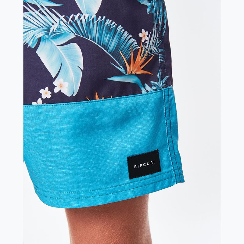 Rip Curl children's swim shorts Undertow Semi-Elasticated blue KBOGS4 8