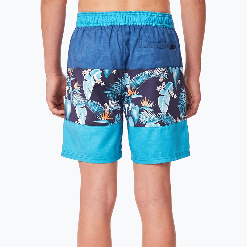 Rip Curl children's swim shorts Undertow Semi-Elasticated blue KBOGS4 3