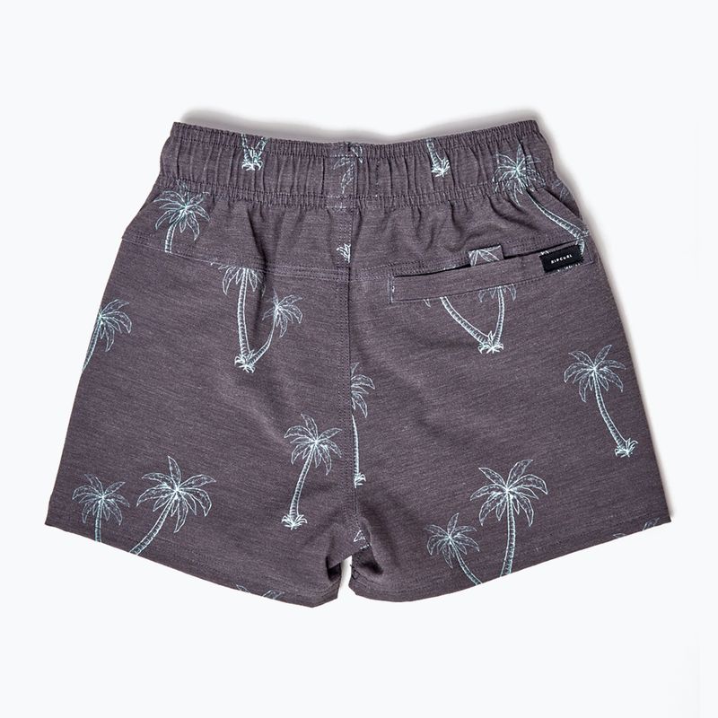 Rip Curl Party Pack Volley 10" children's swim shorts 8264 grey OBOAY4 2