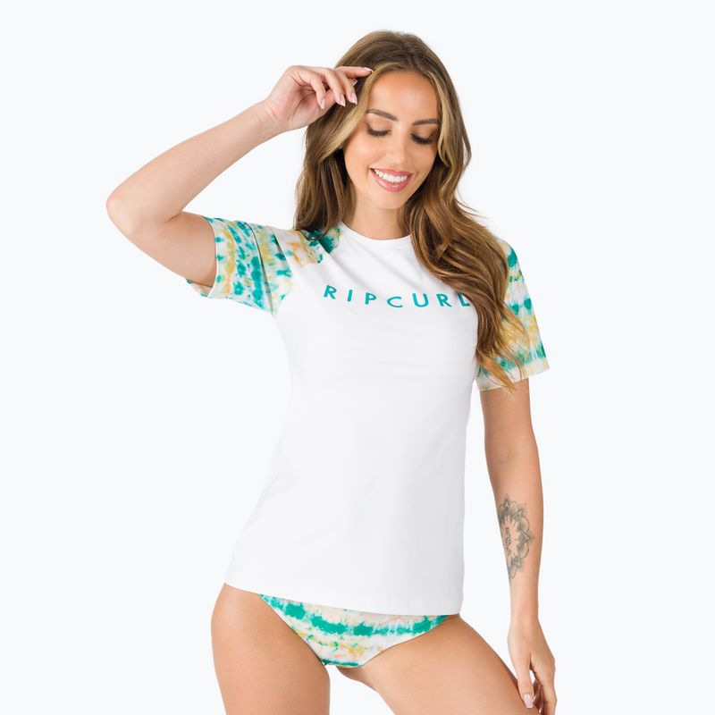 Rip Curl Summer Breeze women's swim shirt white 118WRV