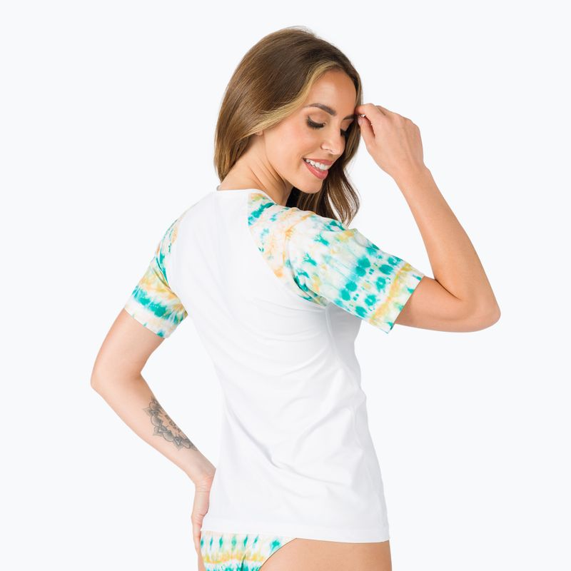 Rip Curl Summer Breeze women's swim shirt white 118WRV 3