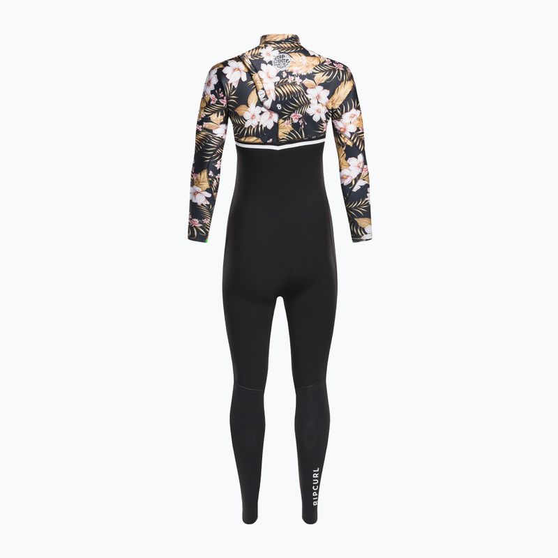 Rip Curl Ebomb 3/2 mm women's wetsuit black WSM9AG 3