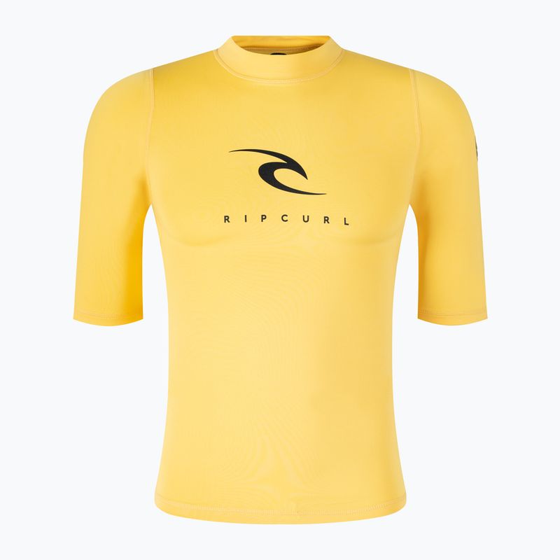 Rip Curl Corps men's swim shirt yellow WLE3KM