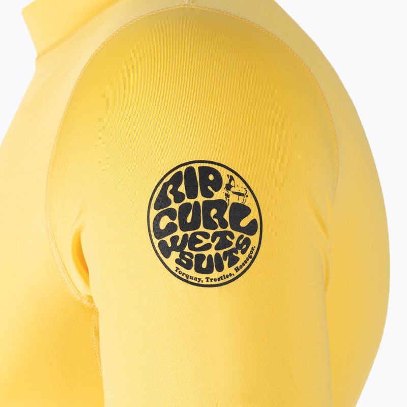 Rip Curl Corps men's swim shirt yellow WLE3KM 4