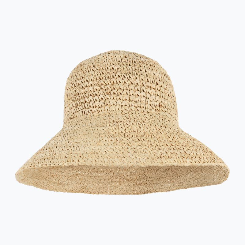Women's Rip Curl Crochet Straw Bucket hat 31 brown GHAIL1 2
