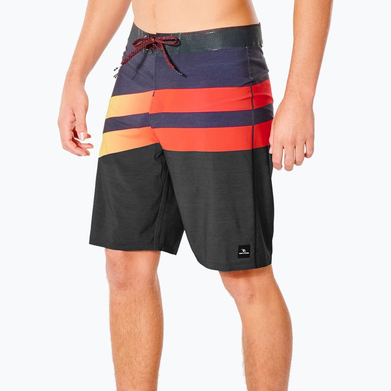 Rip Curl Mirage Revert Ultimate 20" men's swim shorts black and red CBOPY9 2