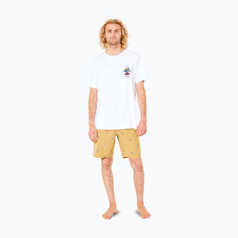 Rip Curl Boardwalk Salt Water Culture yellow men's swim shorts CWADN9 2