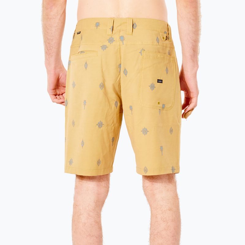 Rip Curl Boardwalk Salt Water Culture yellow men's swim shorts CWADN9 3