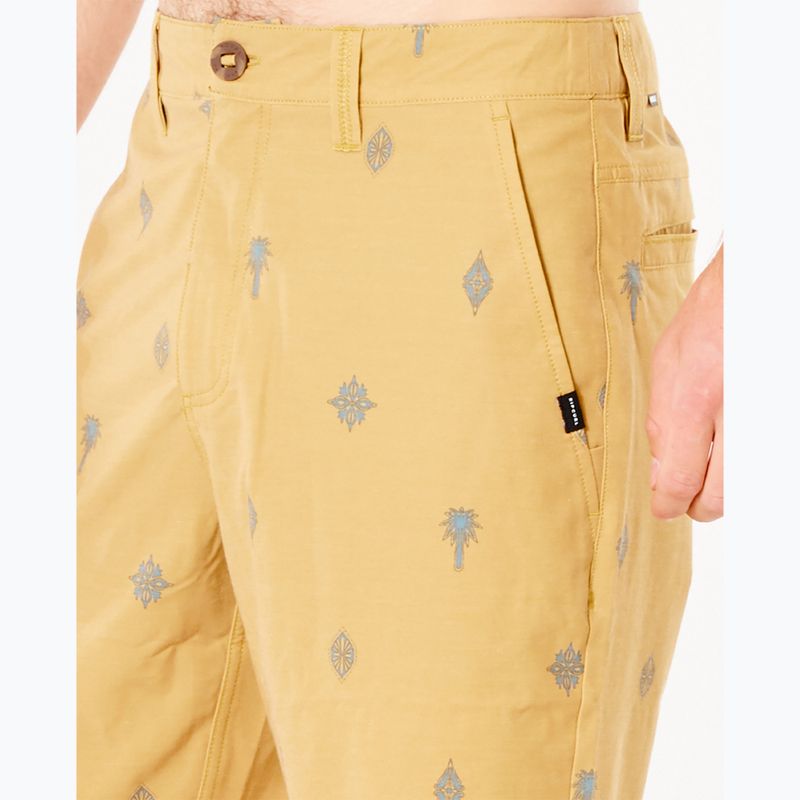 Rip Curl Boardwalk Salt Water Culture yellow men's swim shorts CWADN9 6