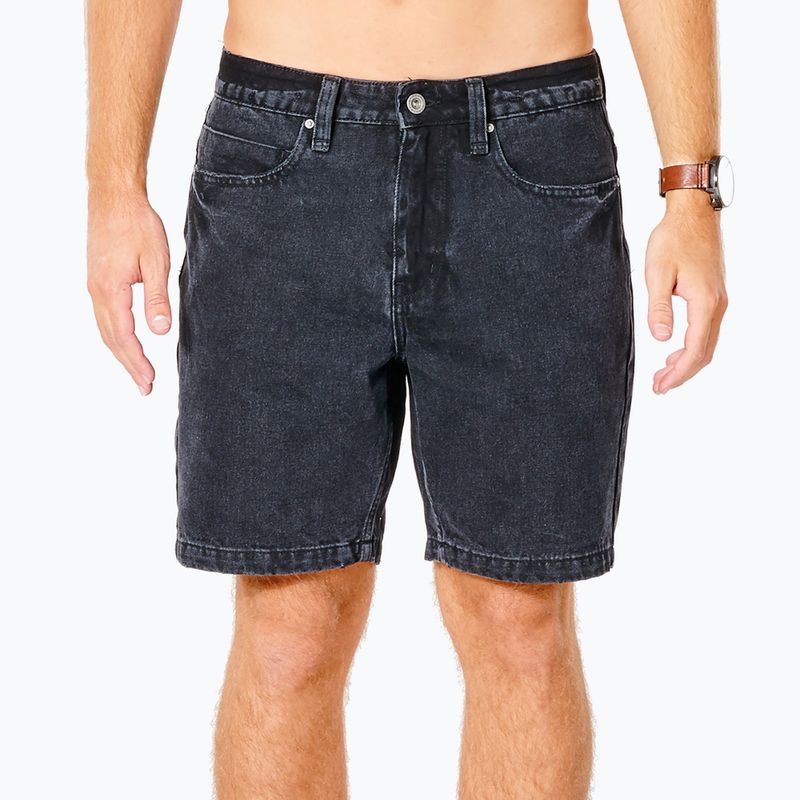 Rip Curl men's Washed Black Denim Walkshort black CWAOL9