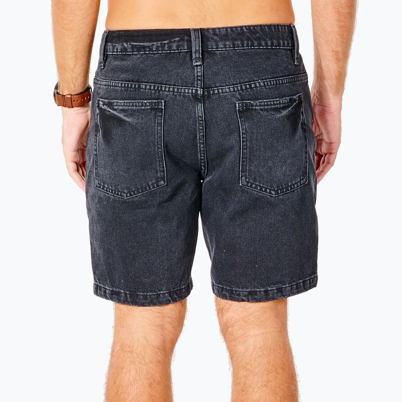 Rip Curl men's Washed Black Denim Walkshort black CWAOL9 3