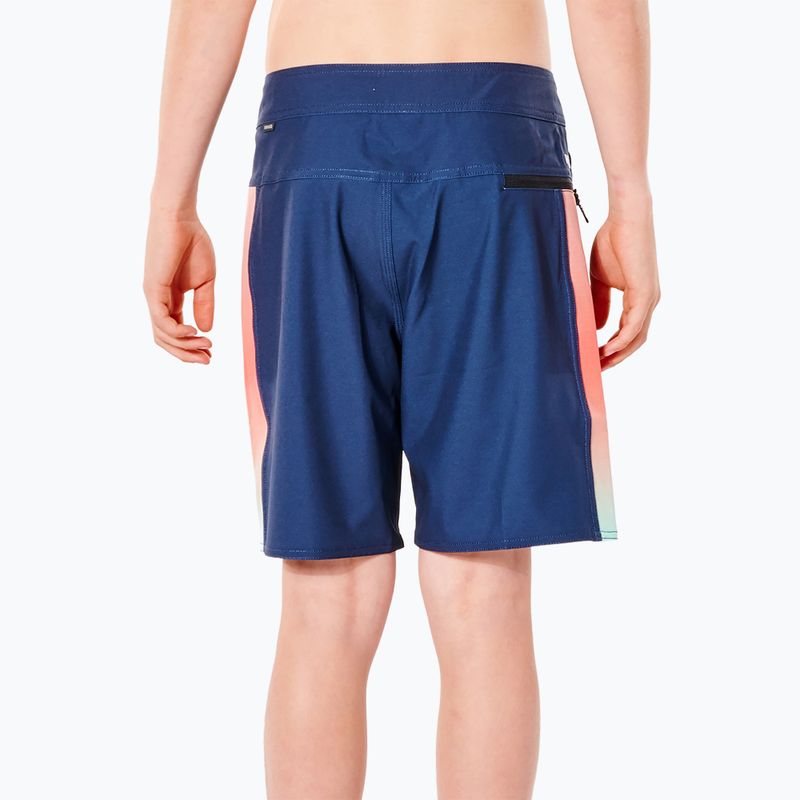 Rip Curl Mirage Mick Fanning children's swim shorts navy blue KBORX9 3