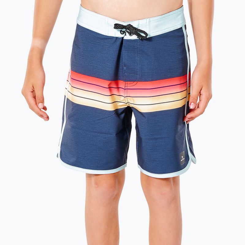 Rip Curl Mirage Surf Revival children's swim shorts navy blue KBOTD9 3