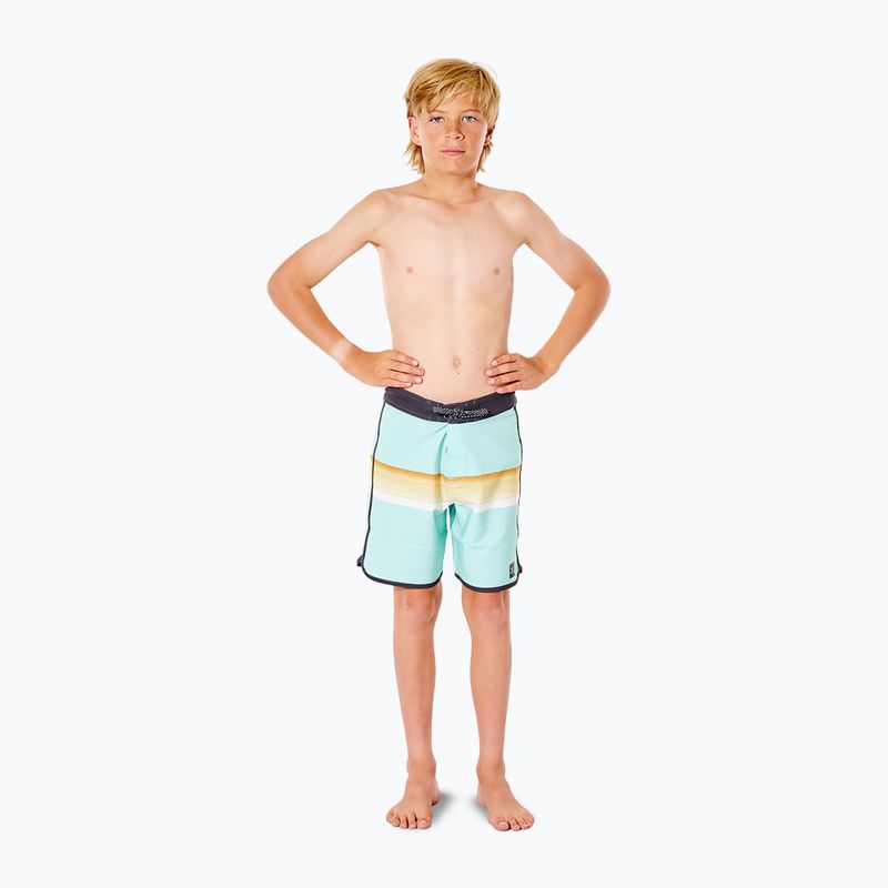 Rip Curl Mirage Surf Revival children's swim shorts blue KBOTD9 2