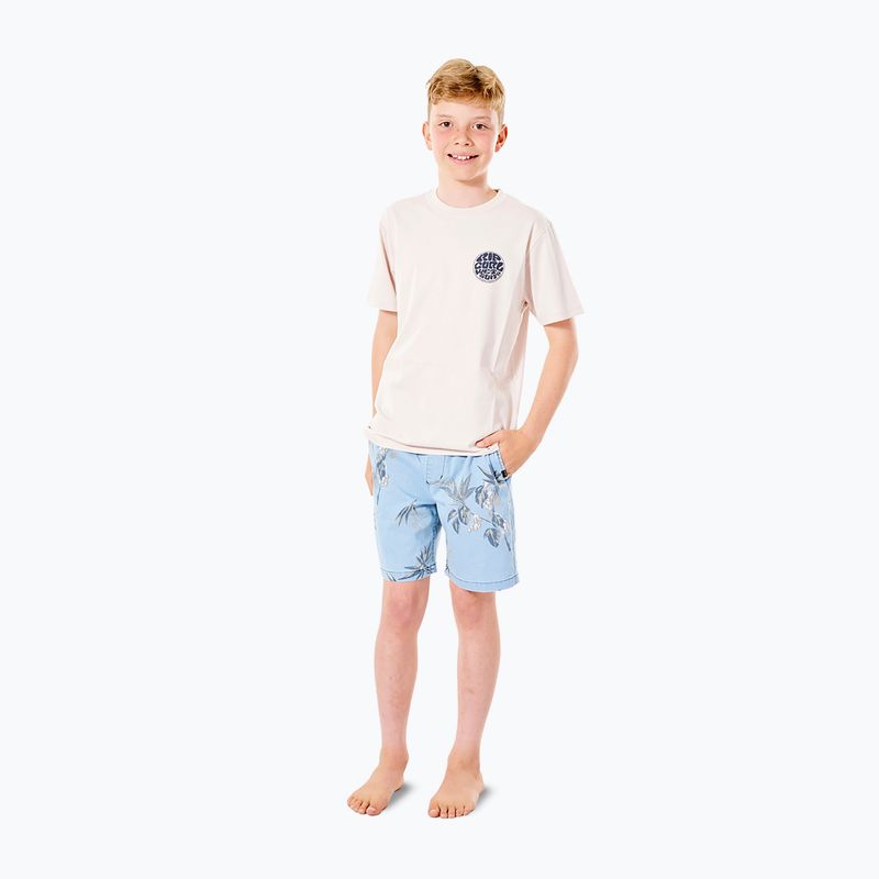 Rip Curl Orb Volley 1080 light blue children's swim shorts KWAOH9 2