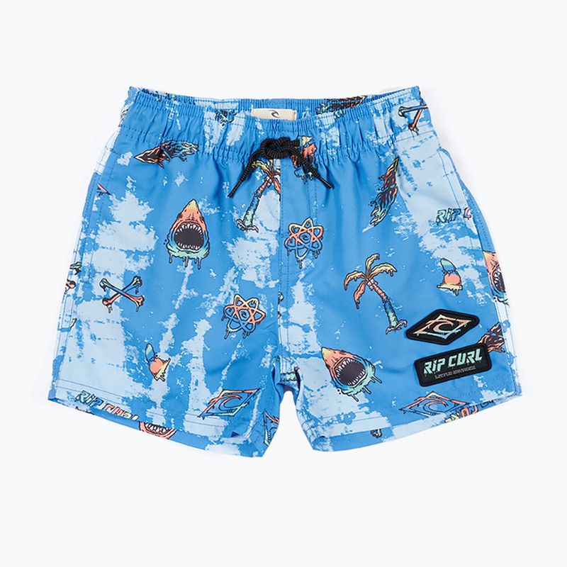 Rip Curl Little Savages Volley-Boy children's swim shorts 8000 blue OBOEM9