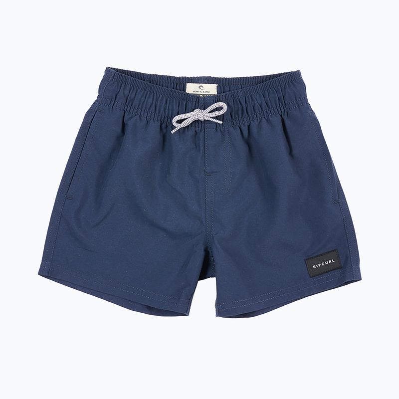 Rip Curl Offset Volley children's swim shorts navy blue OBOLQ4