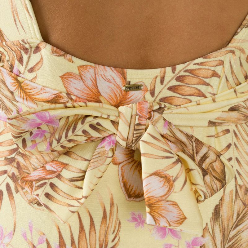 Women's one-piece swimsuit Rip Curl Playabella yellow GSIWH9 6