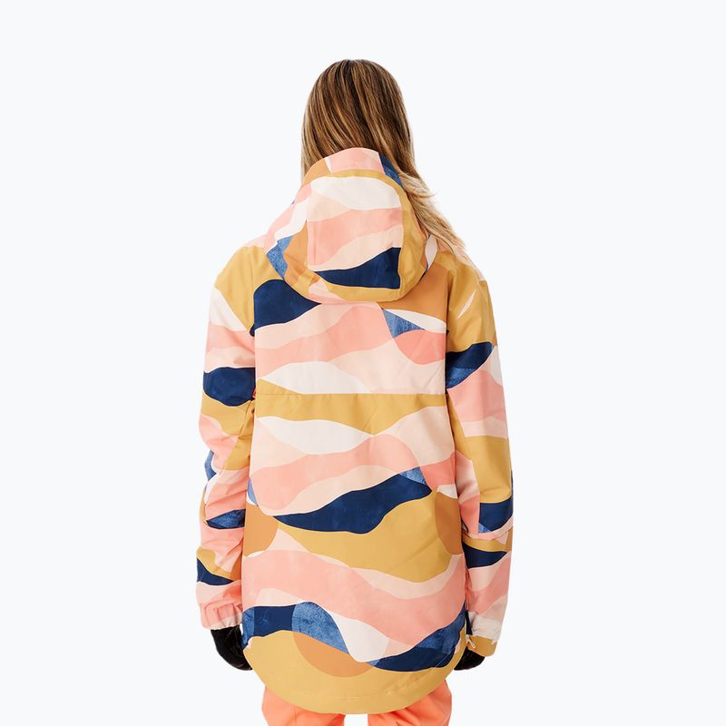 Women's Rip Curl Rider Anorak coloured snowboard jacket 002WOU 3282 3