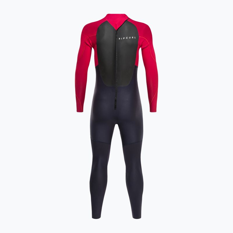 Men's Rip Curl Omega 4/3 mm GB B/Zip 70 grey-blue swimming foam 112MFS 3