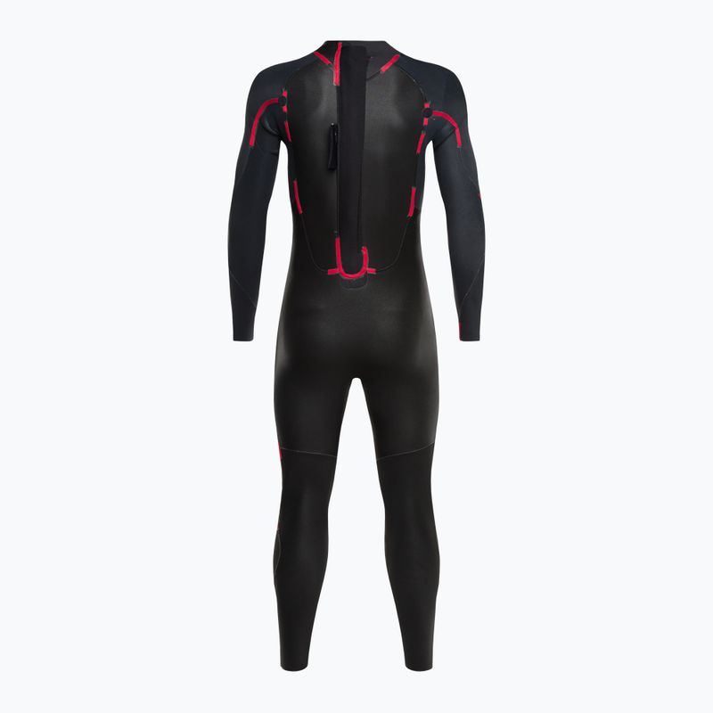 Men's Rip Curl Omega 4/3 mm GB B/Zip 70 grey-blue swimming foam 112MFS 5