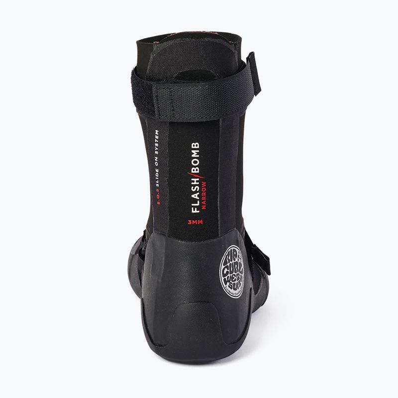 Men's neoprene boots Rip Curl Fbomb 3 mm Narrow H S/Toe black 3