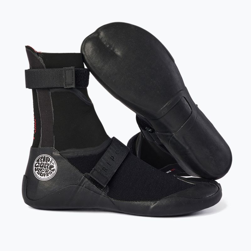 Men's neoprene boots Rip Curl Fbomb 3 mm Narrow H S/Toe black 4